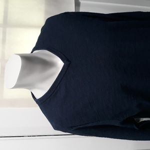 Red Ale mens navy blue vneck cotton sweater. Large